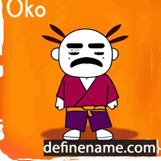 cartoon of the name Otoko