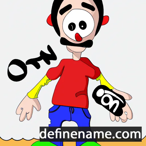 cartoon of the name Oton