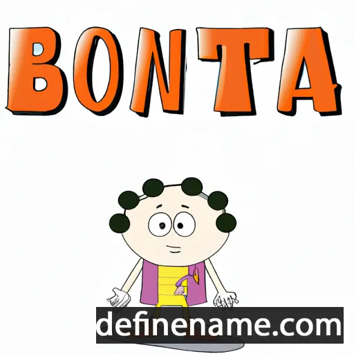 cartoon of the name Ottabona