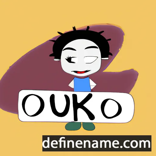 Ouko cartoon