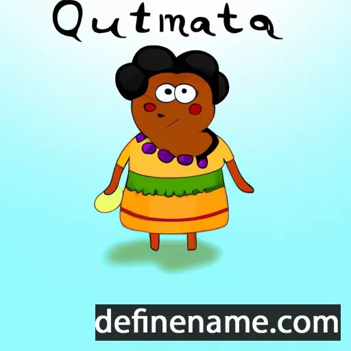 cartoon of the name Oulemata