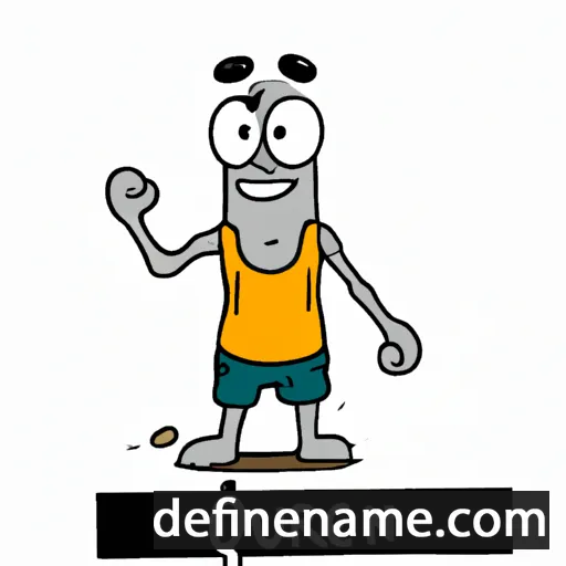 cartoon of the name Ourcen