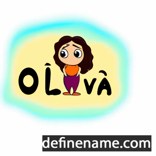 cartoon of the name Ovllá