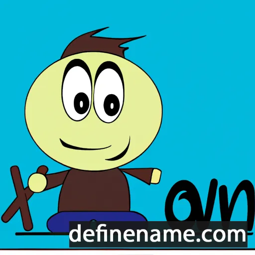 cartoon of the name Owin