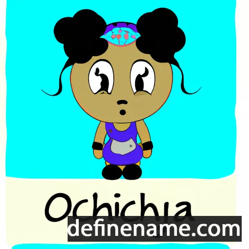 Oychilla cartoon