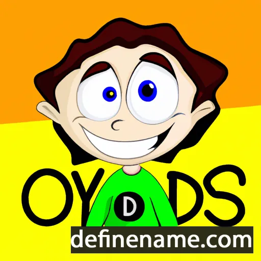 cartoon of the name Oydis