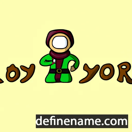 cartoon of the name Oyjo'ra