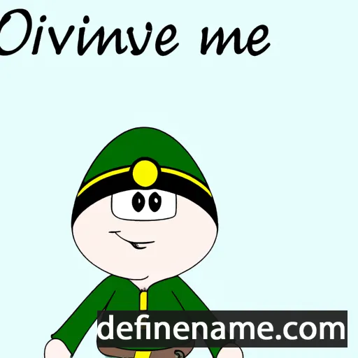 Øyvine cartoon