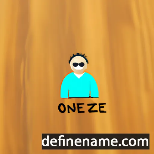 cartoon of the name Ozanne