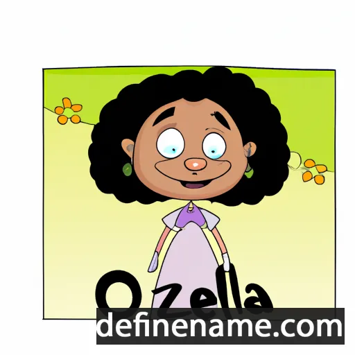 cartoon of the name Ozella