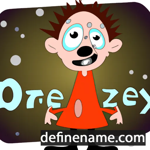 cartoon of the name Ozery