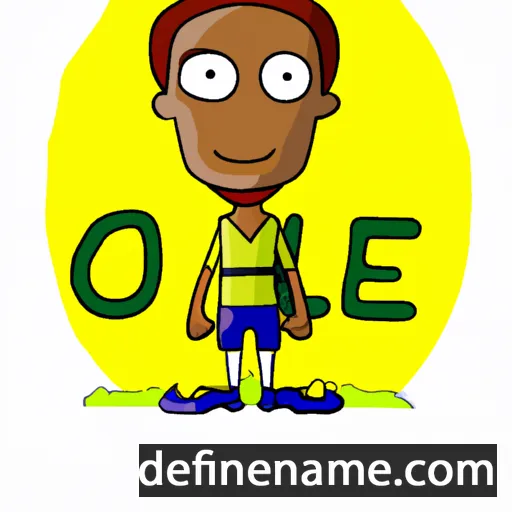 Ozile cartoon