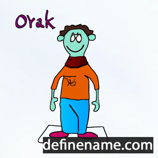 cartoon of the name Ozkarri