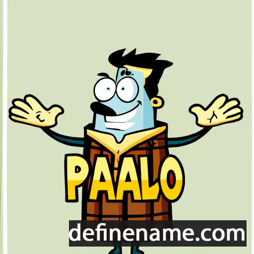 cartoon of the name Paladio