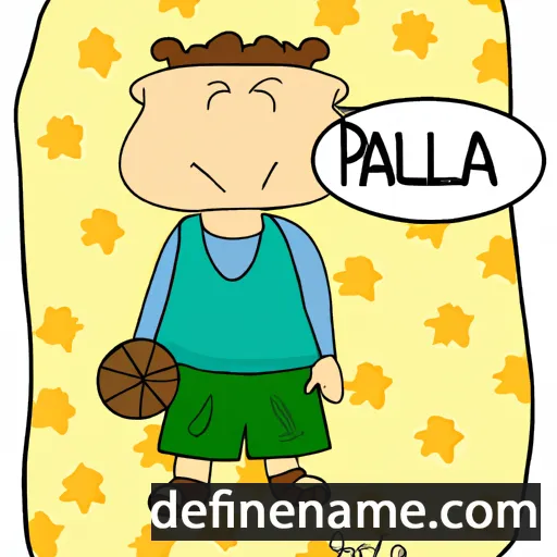 Palla cartoon