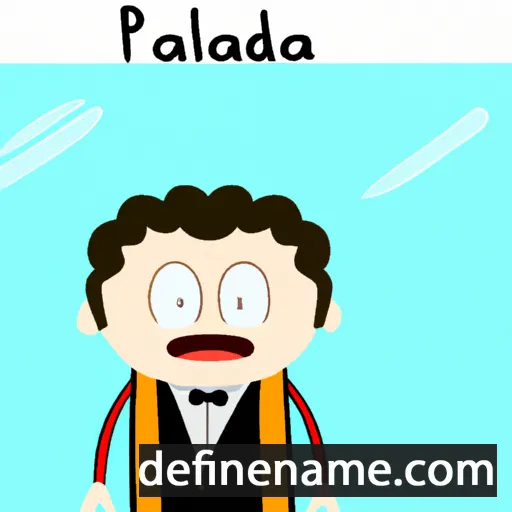 cartoon of the name Palladia