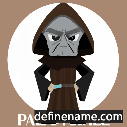 cartoon of the name Palpatine