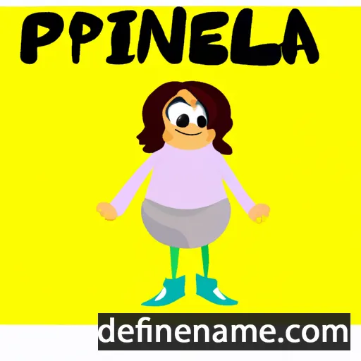 cartoon of the name Panfilia