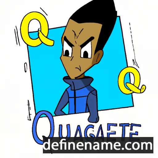 cartoon of the name Quantae