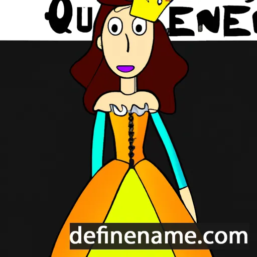 Queene cartoon