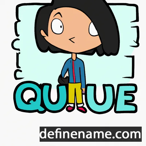 cartoon of the name Quel