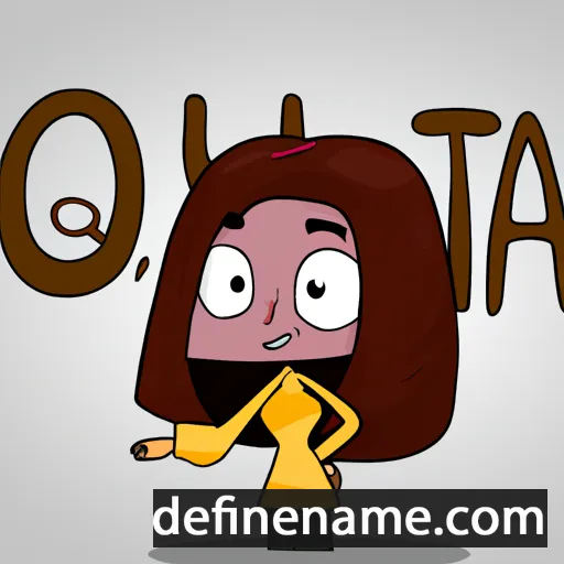 Queta cartoon