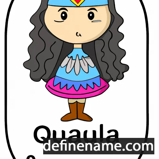 Quetzala cartoon