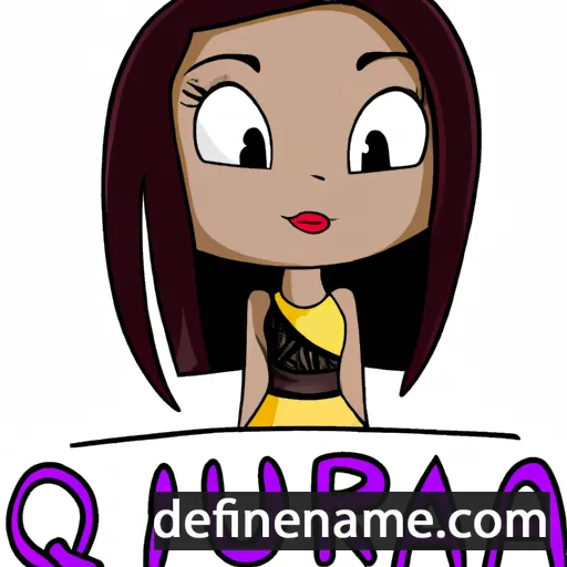 Quiara cartoon