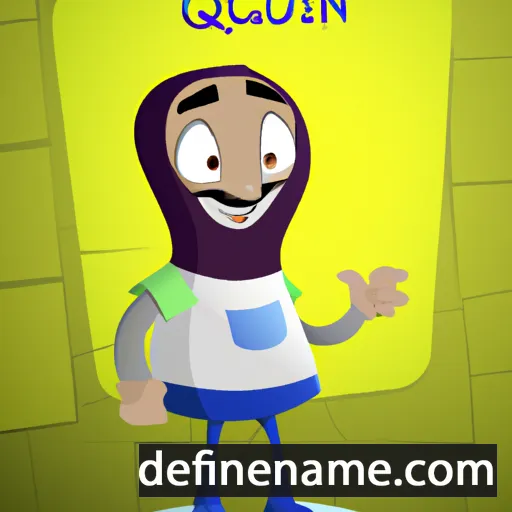 cartoon of the name Quiliom