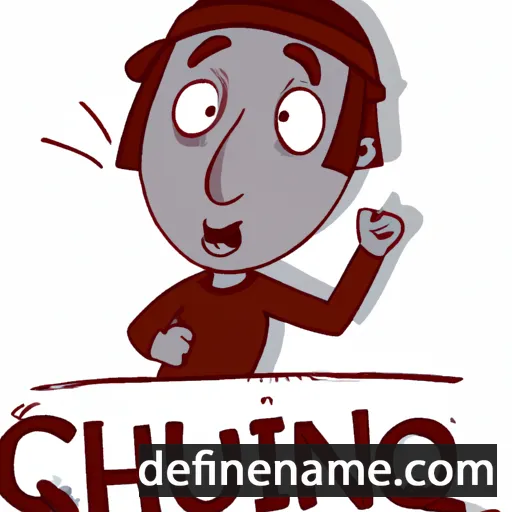 cartoon of the name Quincho