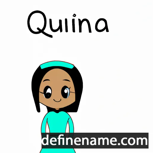 Quincia cartoon