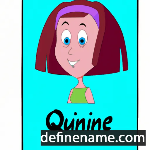 cartoon of the name Quinnie