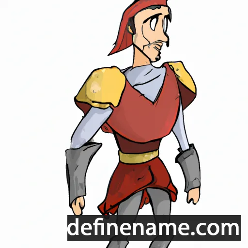 cartoon of the name Quintarius