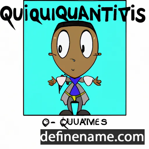 Quintavious cartoon