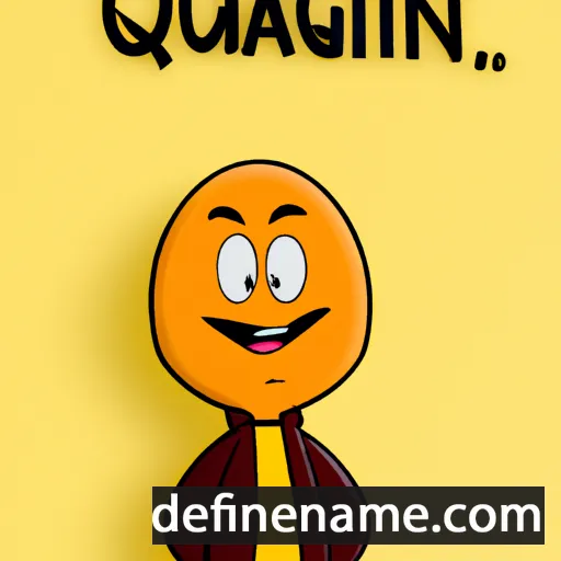 cartoon of the name Quirinu