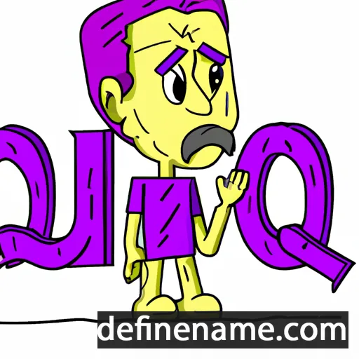 cartoon of the name Quo