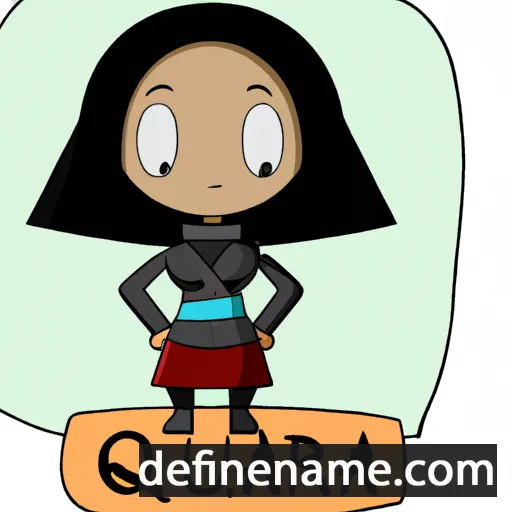 cartoon of the name Quorra