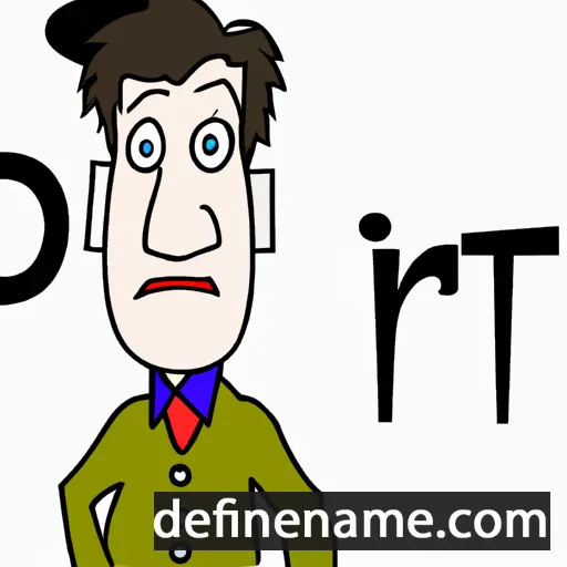 cartoon of the name Pärt