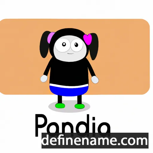 Panida cartoon