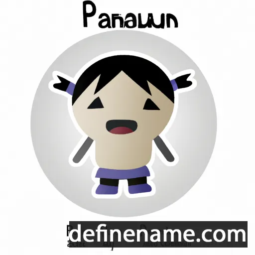 cartoon of the name Panuinnaq