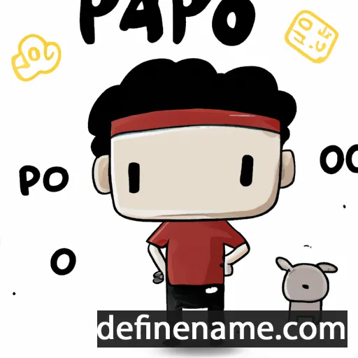 Pao cartoon