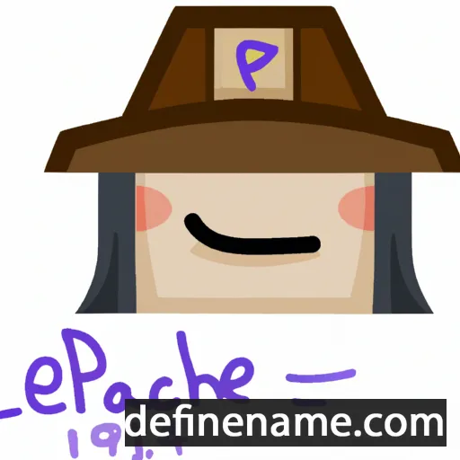 cartoon of the name Parche