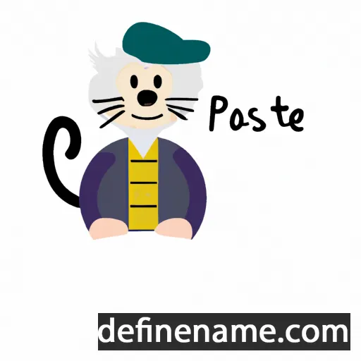 cartoon of the name Pascatte