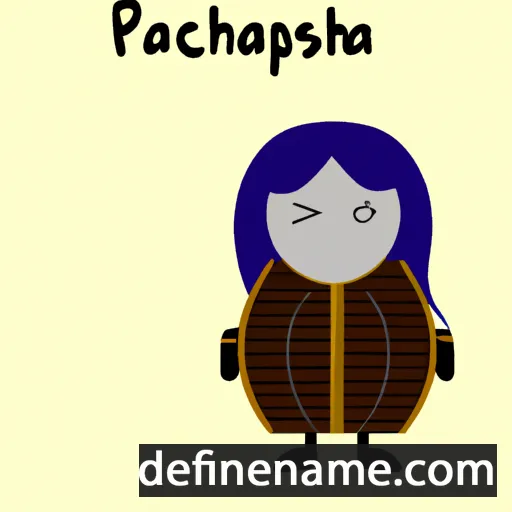 cartoon of the name Paschasia