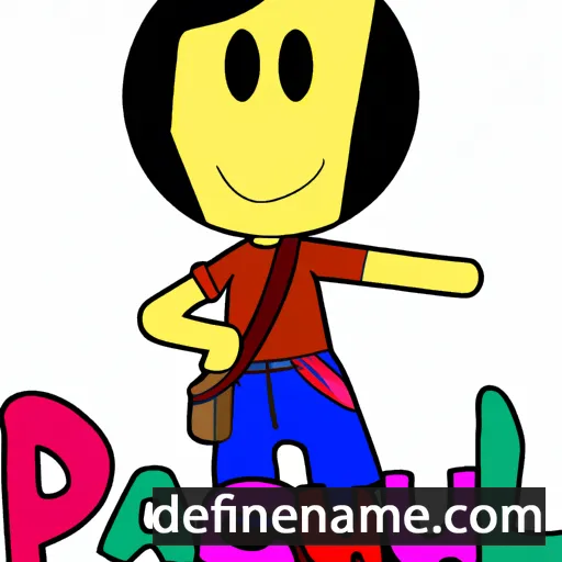 cartoon of the name Pascuali