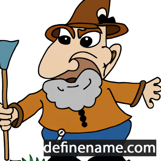 cartoon of the name Pashke