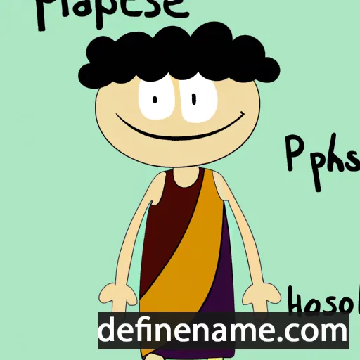 cartoon of the name Pasiphaë