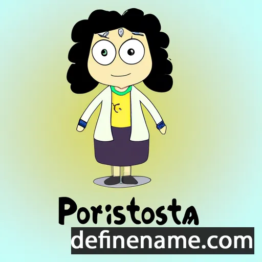 cartoon of the name Pastoria