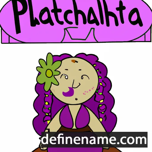 cartoon of the name Patchouli