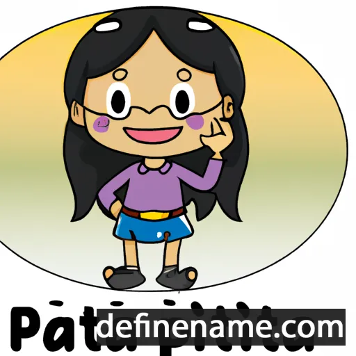 cartoon of the name Patitta